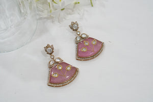 Kundan Earrings (1-3965)(K)