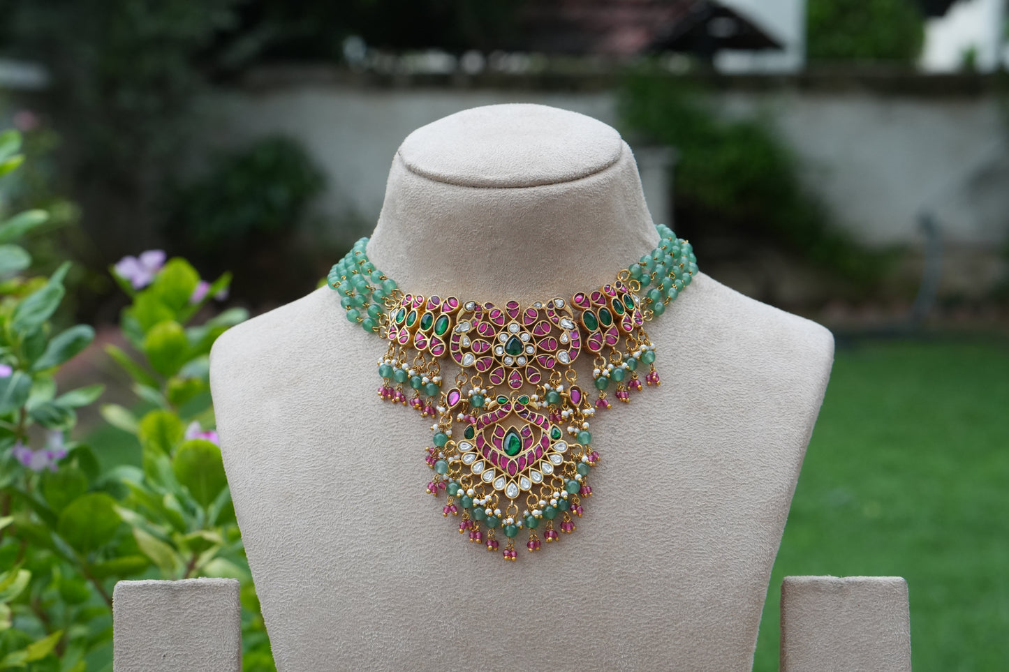 Kundan Necklace (4-9323)(K)