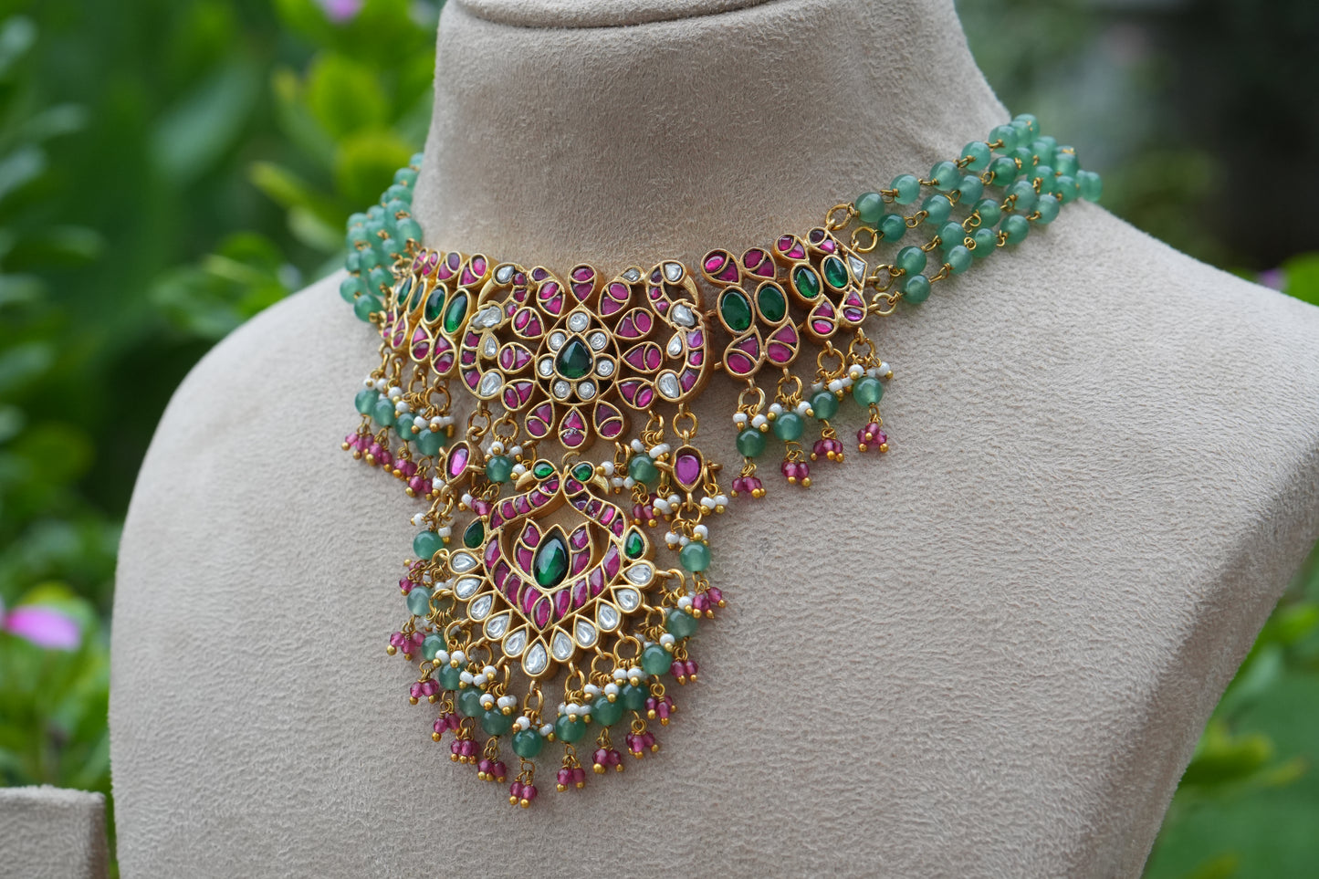 Kundan Necklace (4-9323)(K)