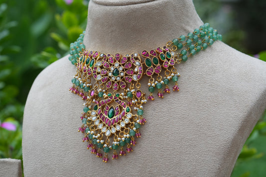 Kundan Necklace (4-9323)(K)