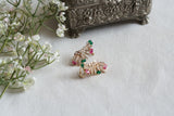 Multi Stone Ad Earcuff Earrings (1-5345)(P)
