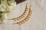 Kundan Ear chain (9-217)(N)