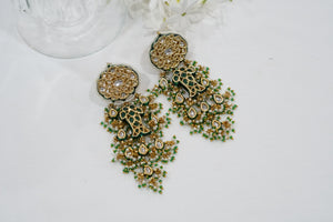 Kundan Earrings (1-3961)(K)