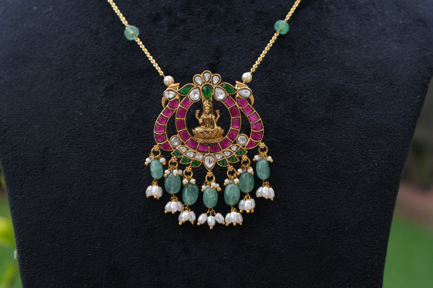 Kundan Pendant (4-9312)(K)