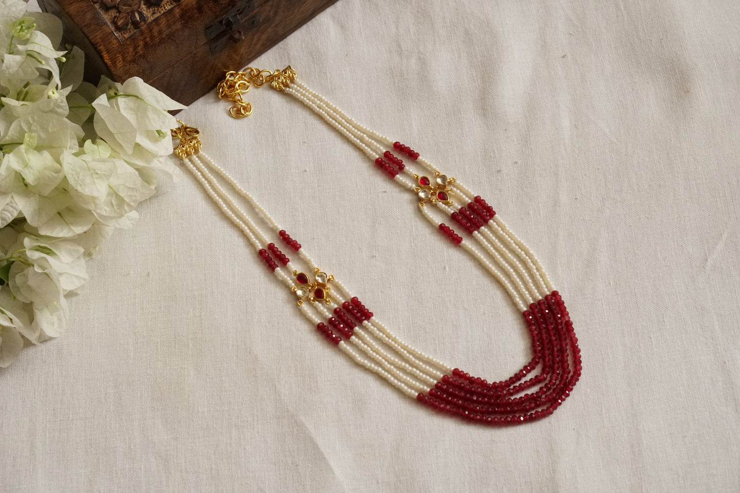 Beads Necklace (4-8104)(N)