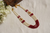 Beads Necklace (4-8104)(N)