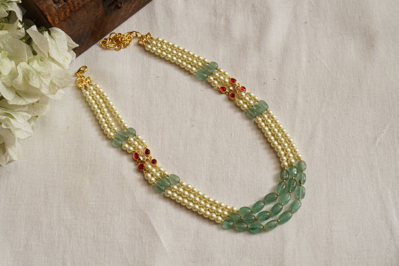 Beads Necklace (4-8105)(N)