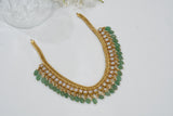 White Kundan necklace (4-7603)(K)(preorder)