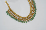 White Kundan necklace (4-7603)(K)(preorder)