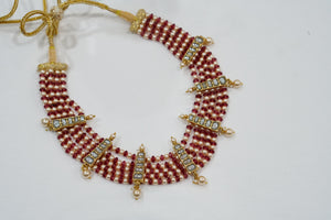 Kundan necklace (4-7608)(K)