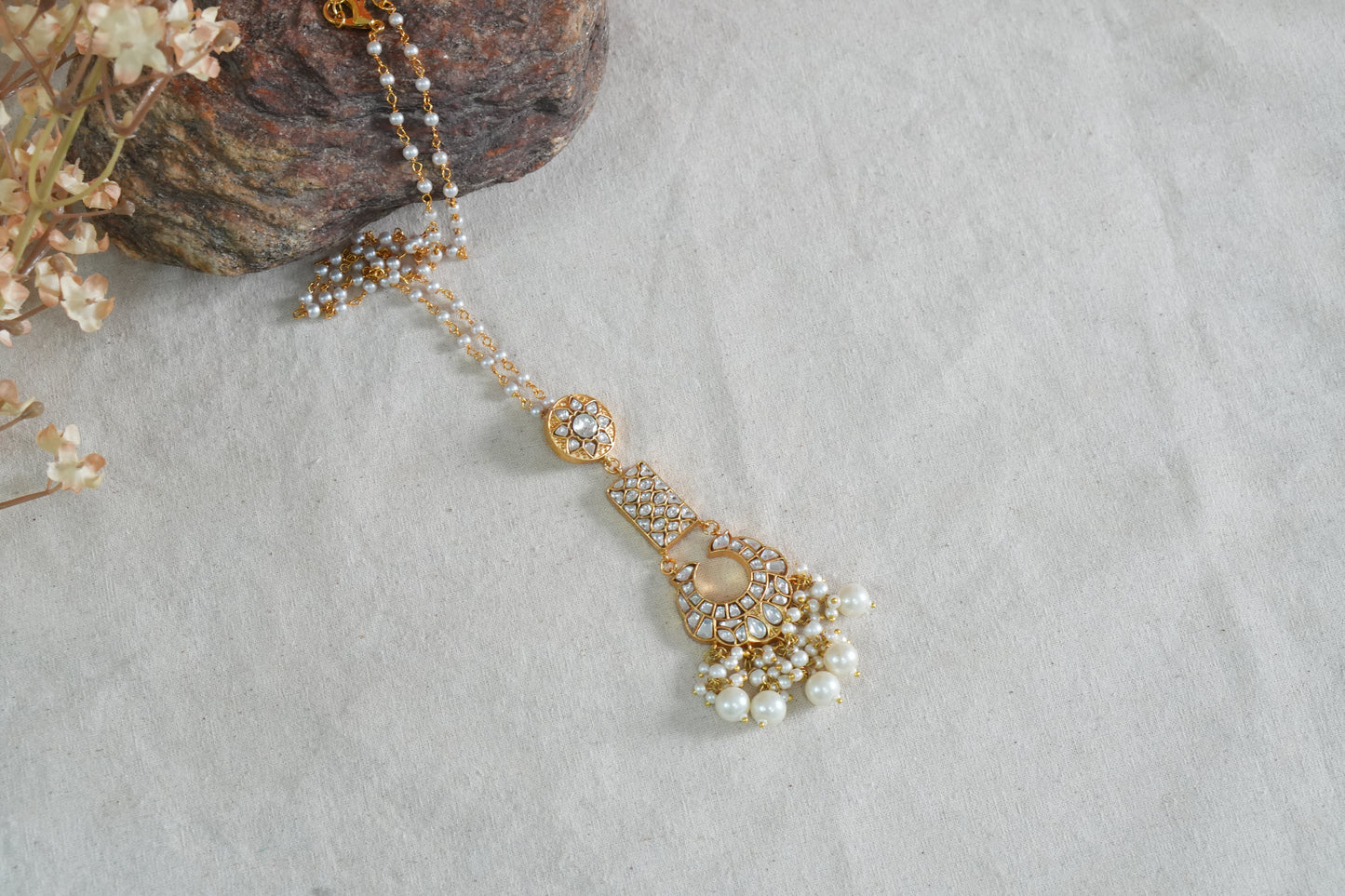 Kundan Pendant (4-9352)(R)