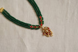 Kundan Beads Necklace set (4-8106)(N)