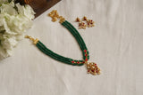 Kundan Beads Necklace set (4-8106)(N)