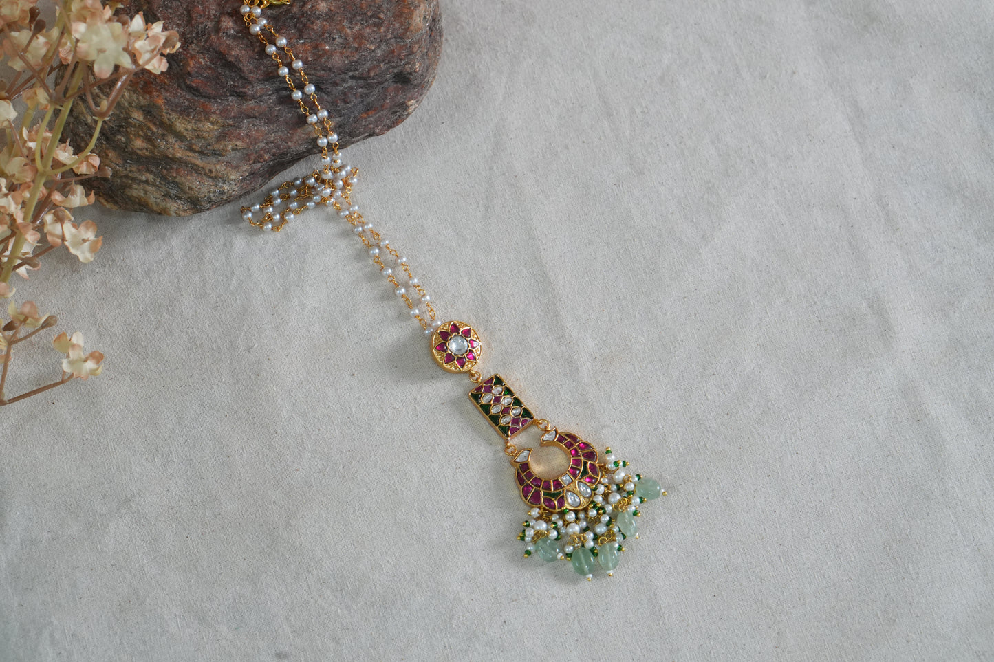 Kundan Pendant (4-9353)(R)