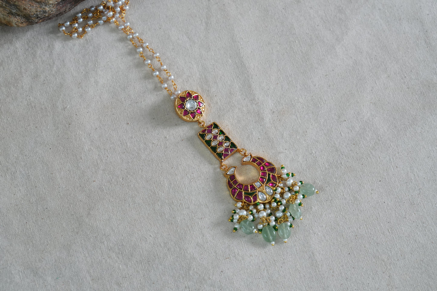 Kundan Pendant (4-9353)(R)