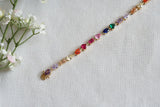 Multi Stone Ad Bracelet (3-492)(P)