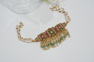 Kundan choker (4-7593)(K)