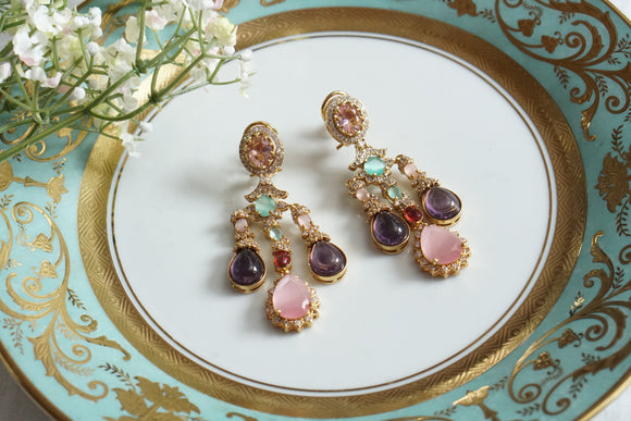 Polki Earring(1-4502)(B)