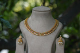 Kundan antique necklace set (4-5872)(AK)