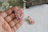 Multi Stone Ad Earrings (1-5341)(P)
