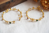 Kundan Openable bangle (3-440)(A) Size 2’6