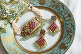 Polki Necklace Set (4-8301)(B)