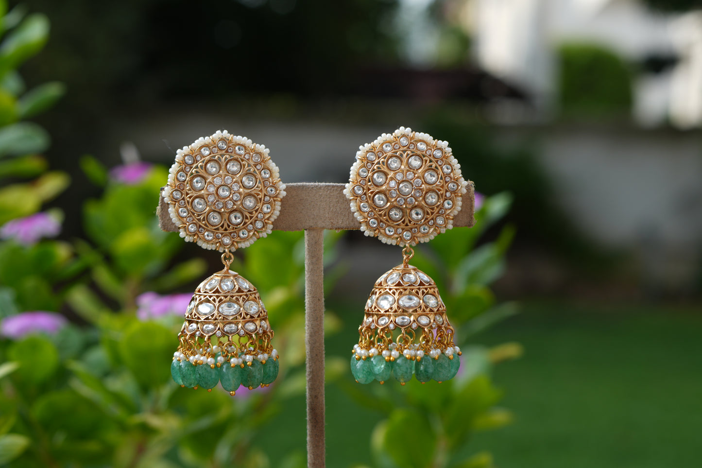 Polki Jhumki (1-5333)(B)