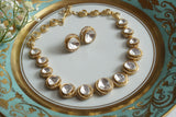 Polki Necklace Set (4-8299)(B)