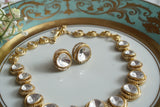 Polki Necklace Set (4-8299)(B)