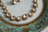 Polki Necklace Set (4-8299)(B)