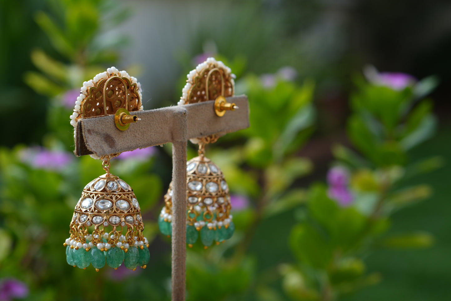 Polki Jhumki (1-5333)(B)