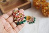 Kundan Earrings (1-4182)(A)