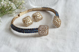 Polki Necklace Set (4-8297)(B)