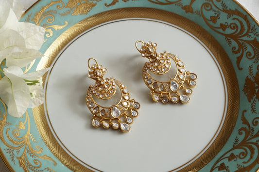 Polki Earrings (1-5354)(B)