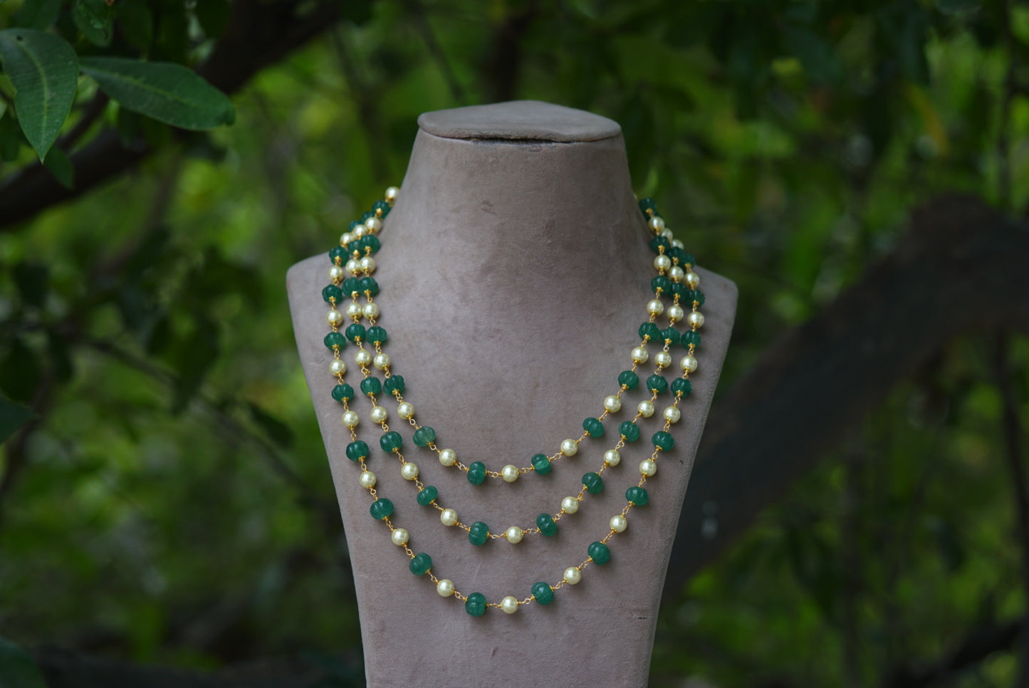 Beadsnecklace (4-5878)(N) - JEWELSTYLE