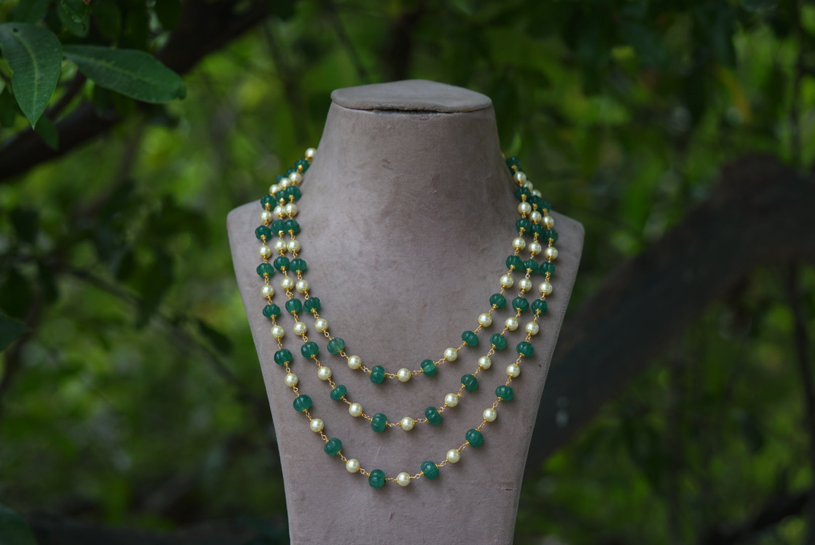 Beadsnecklace (4-5878)(N) - JEWELSTYLE