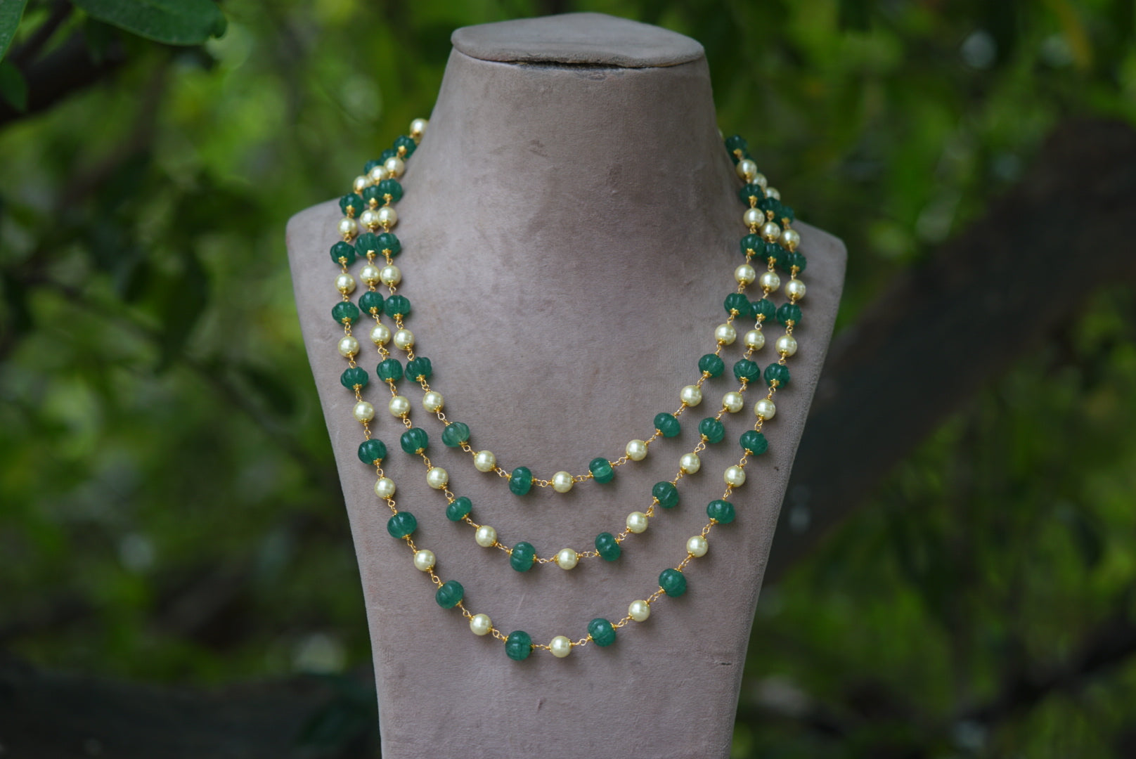 Beadsnecklace (4-5878)(N) - JEWELSTYLE