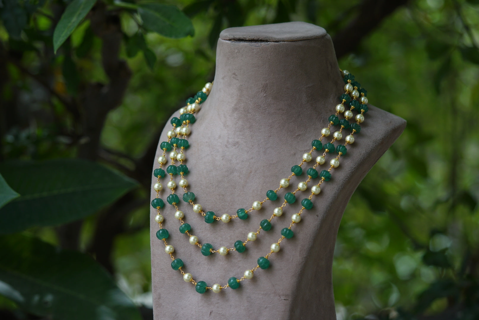 Beadsnecklace (4-5878)(N) - JEWELSTYLE