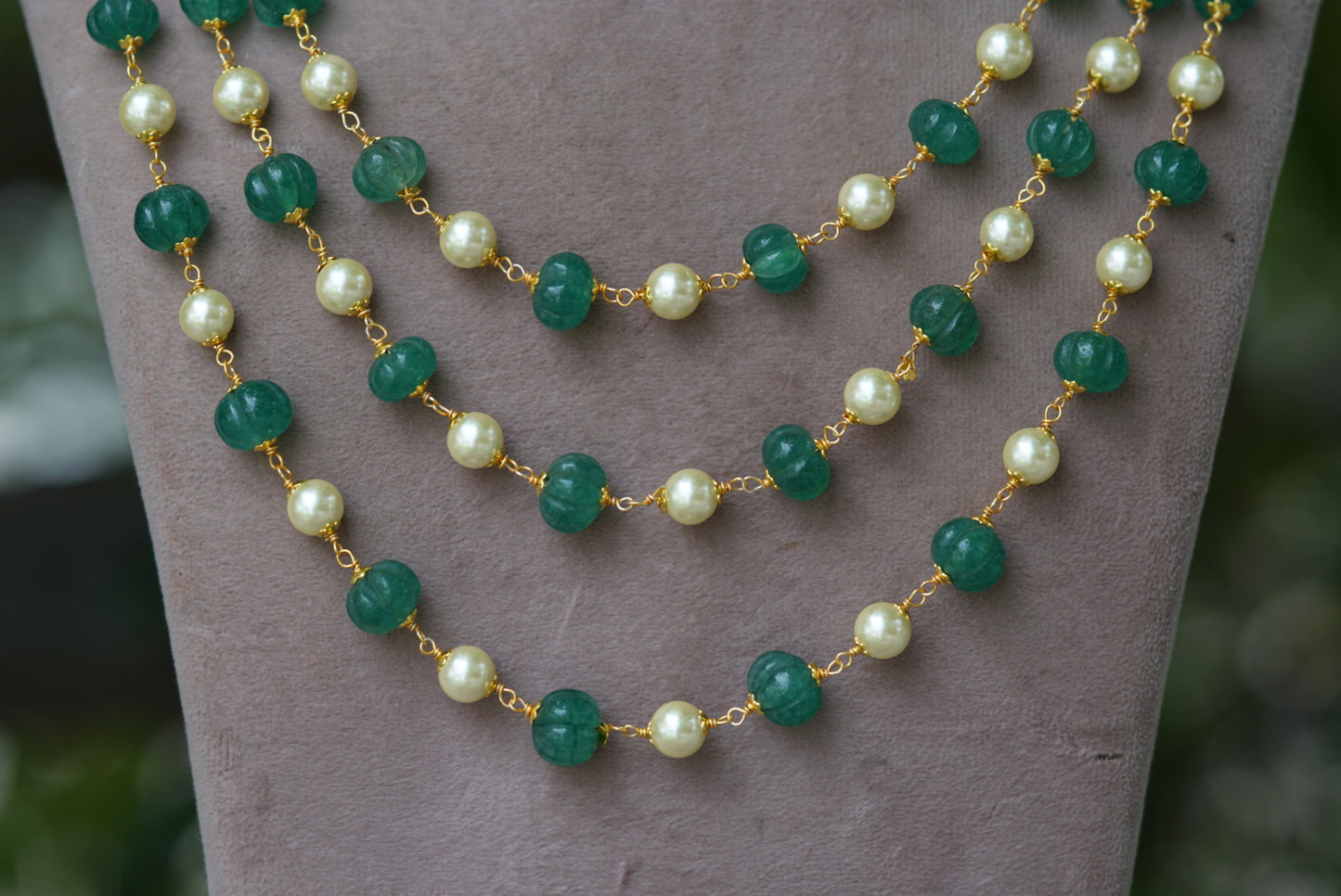 Beadsnecklace (4-5878)(N) - JEWELSTYLE