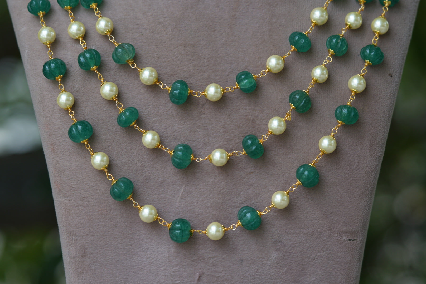 Beadsnecklace (4-5878)(N) - JEWELSTYLE