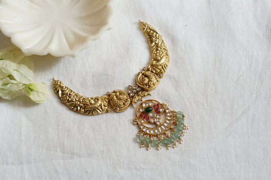 Kundan Necklace (4-8672)(K)