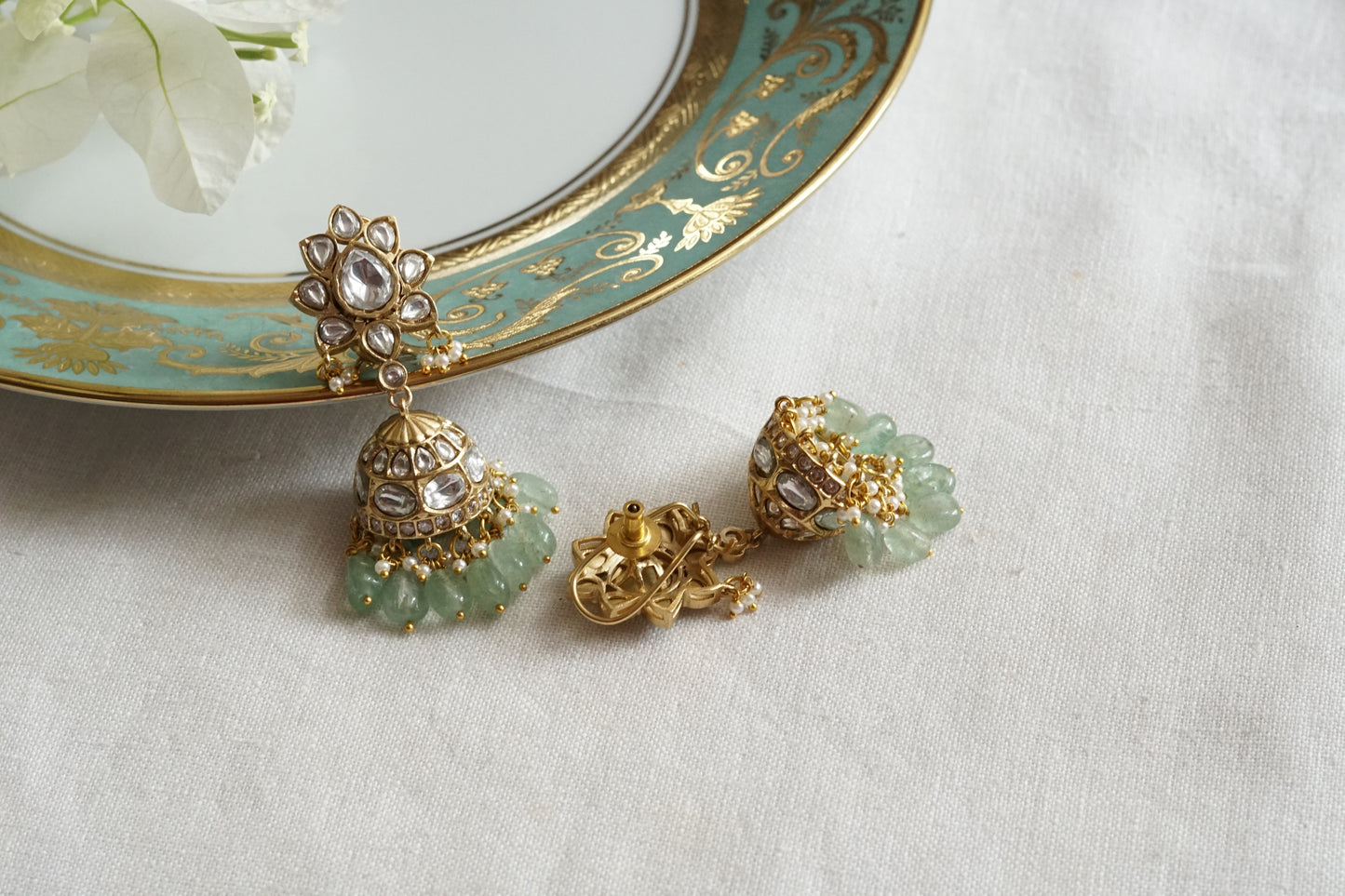 Polki Jhumki (1-5352)(B)