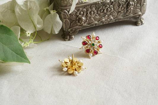 Kundan Studs (1-5351)(A)