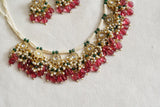 Kundan Necklace Set (4-9386)(A) - JEWELSTYLE