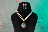 Polki Pendant Set(4-9359)(B)