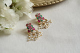 Kundan Earrings (1-5358)(K) - JEWELSTYLE