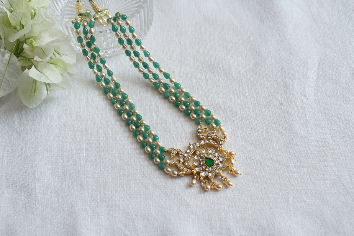 Kundan  Necklace (4-9646)(K)