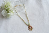 Kundan pendant Necklace  (4-9644)(K) - JEWELSTYLE