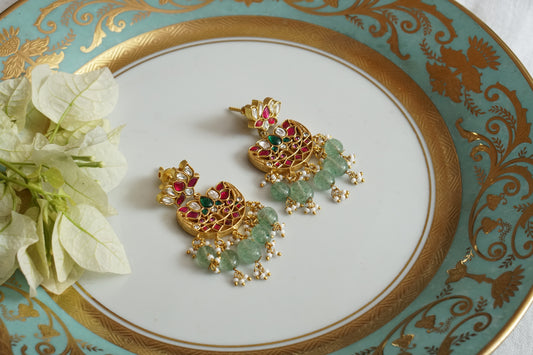 Kundan Earrings (1-4778)(K)(already discounted) - JEWELSTYLE