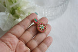 Kundan pendant (4-9650)(K) - JEWELSTYLE
